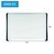 Mastervision MasterVision MVI Magnetic Porcelain Dry Erase Board, Easy Clean, 48" x 96", Black Frame MVI210401 - alternate 9